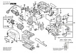 Bosch 0 601 997 681 Gst 100 Bce Jig Saw 230 V / Eu Spare Parts